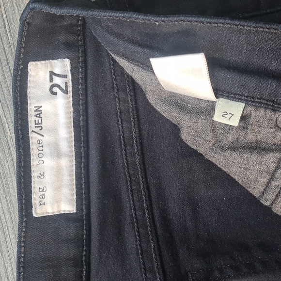 Rag & bone Stevie Crop Ankle  Black jeans - Picture 5 of 10